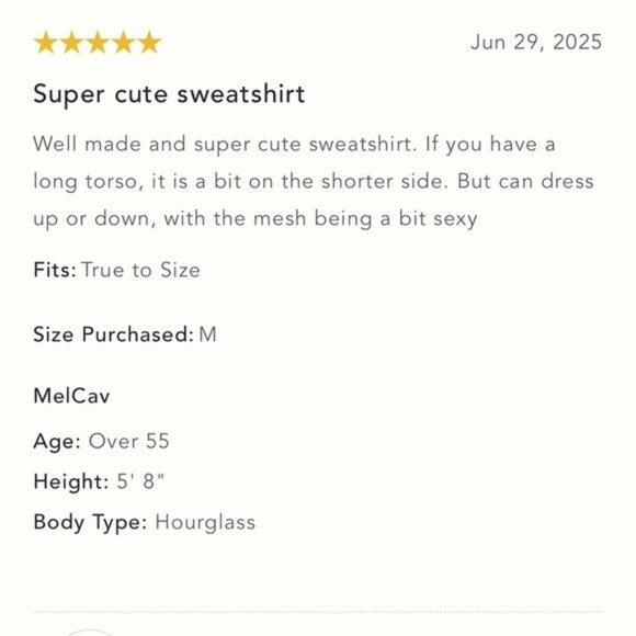 NWT‎ By Anthropologie XS Puff-Sleeve Embellished Elbow-Sleeve Sweatshirt - Picture 6 of 13